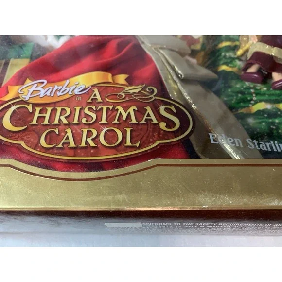 Mattel Eden Starling Barbie in a Christmas Carol Doll 2008 New In Box - Picture 3 of 9